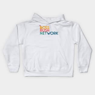 Boss Rush Network Logo (Latin Heritage Support) Kids Hoodie